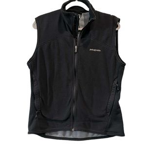 Patagonia Worn Wear Better Than New Black Zip Up Vest Medium Polartec